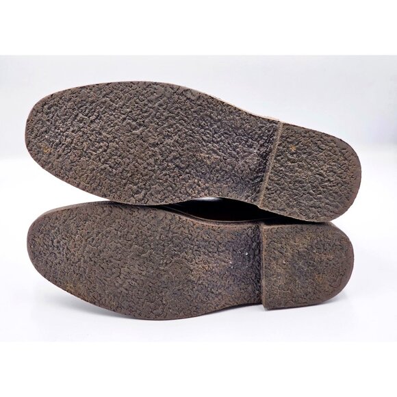 Deer Stags Men's Brown Vegan Leather Rockland Chelsea Boots Size 8M 2163 - Picture 9 of 16